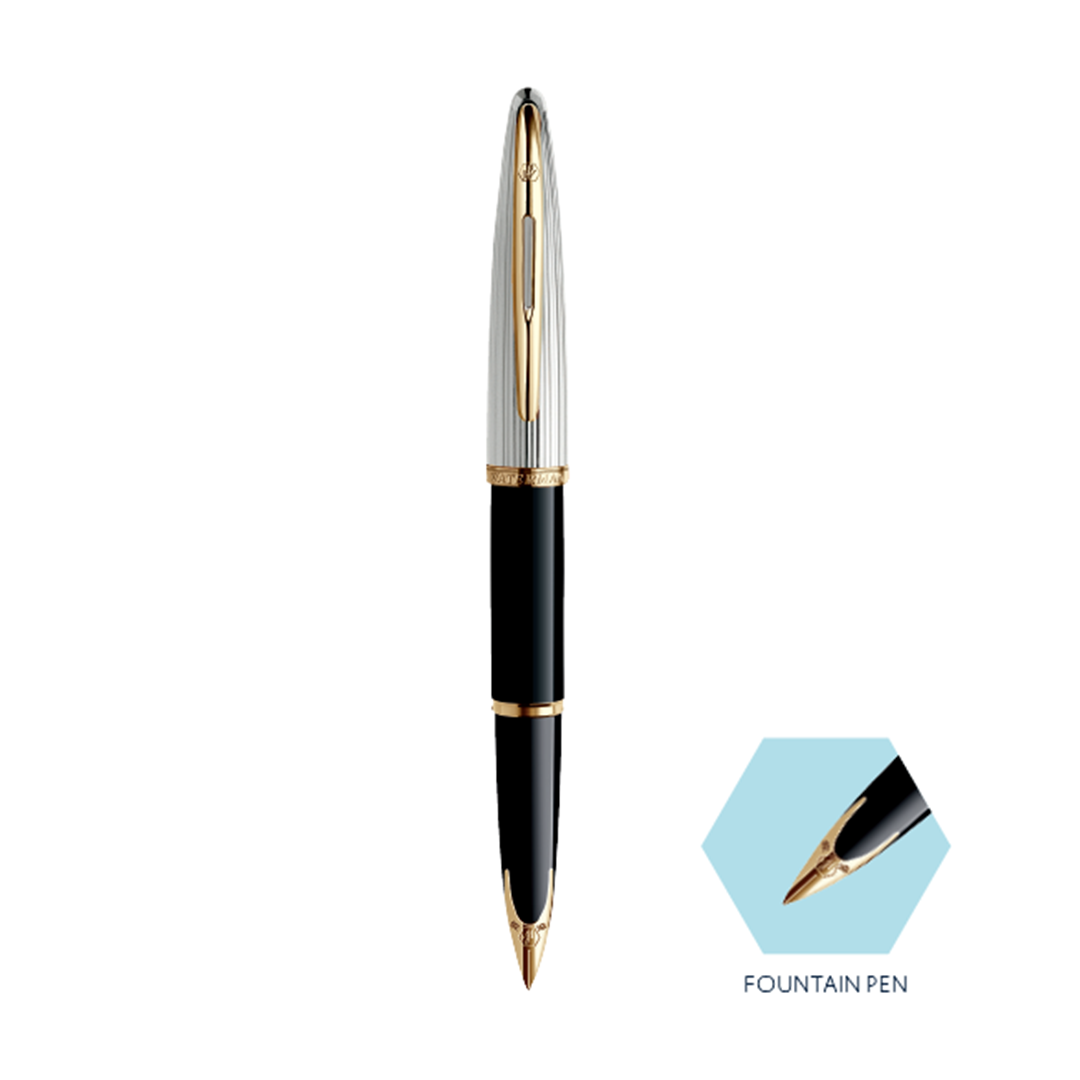 waterman-CARENE-DLX-BLACK-GT-FP-M-S0102581