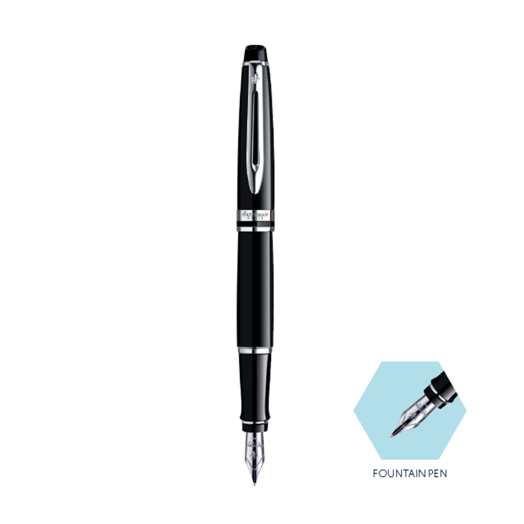 waterman-EXPERT-MARS-BLACK-CT-FP-M-S0951750