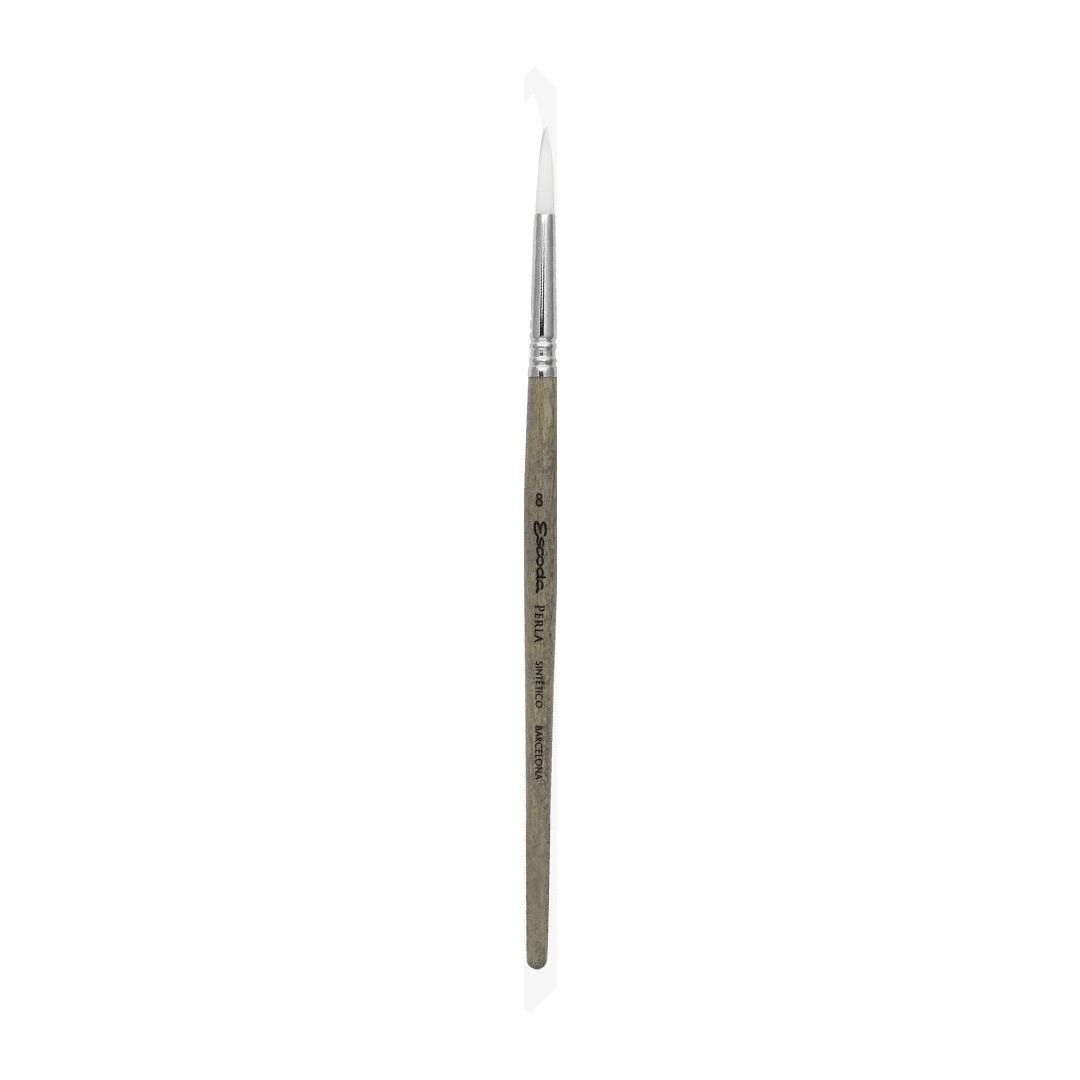 Escoda Perla White Toray Synthetic Series 1430 Size 8
