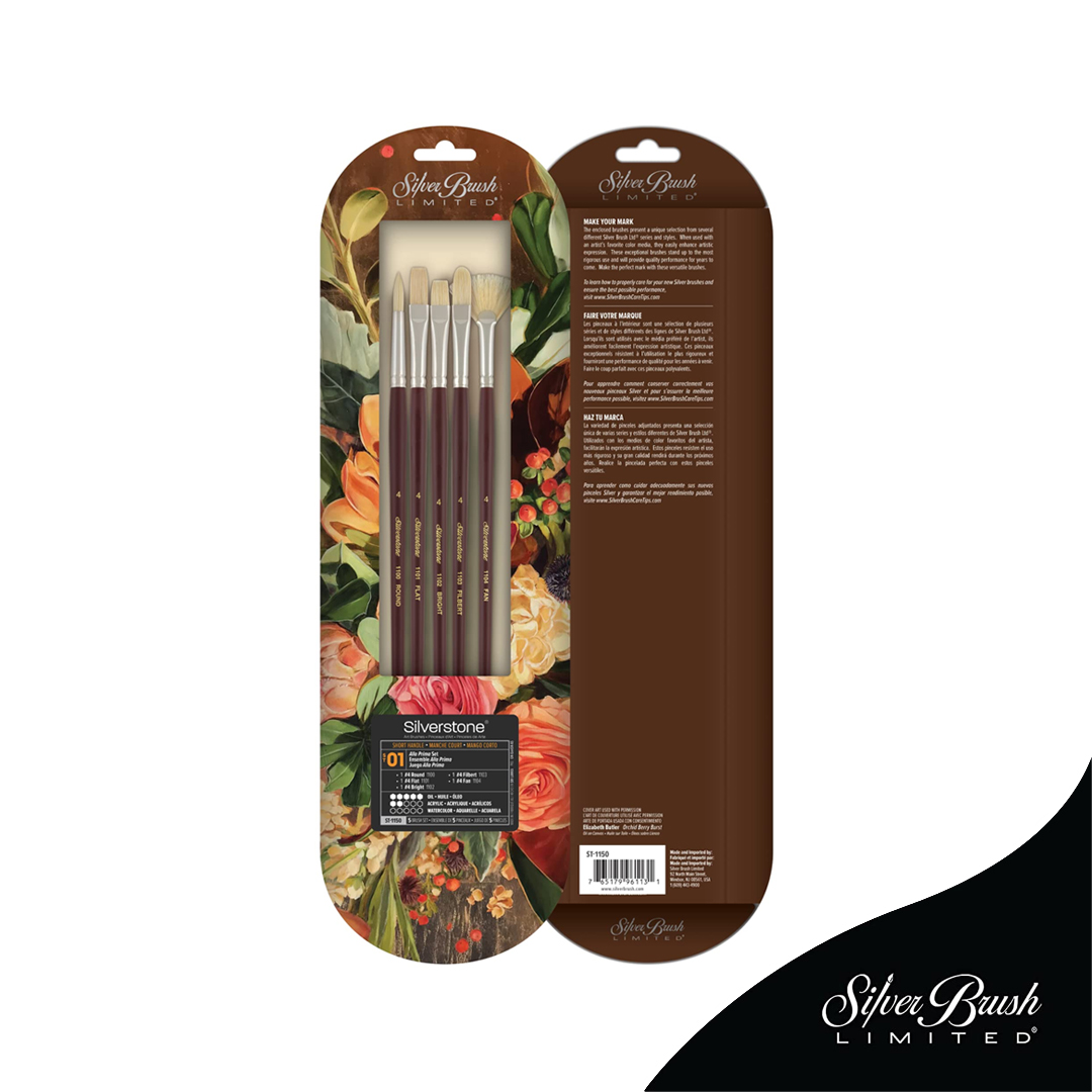 Black Velvet® Plein Air Watercolor Brush Set of 3, st 1150